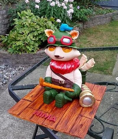 League of legends cake( Teemo cake) - Cake by Zohreh