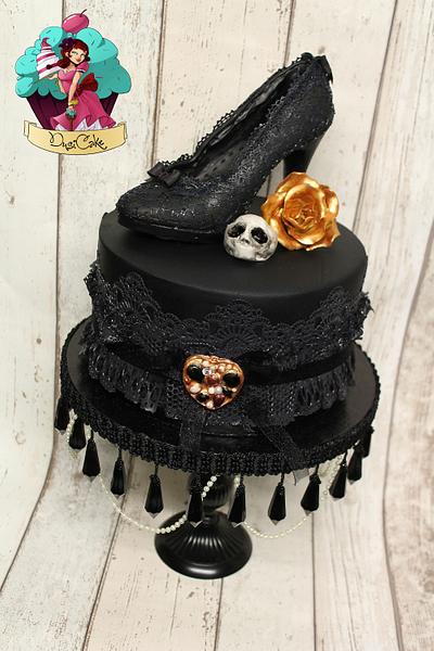 Gothic Birthday - Cake by DusiCake