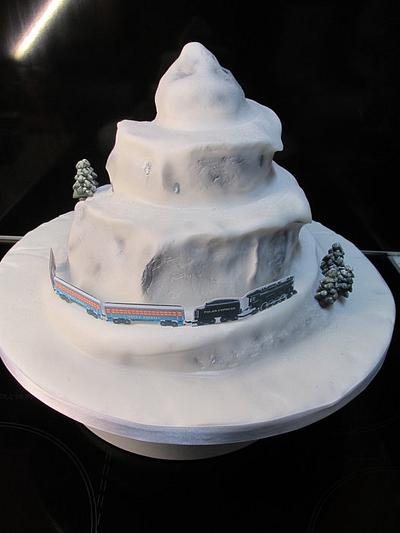 Polar Express - Cake by MarksCakes
