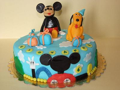 Mickey Mouse cake - Cake by Marilena