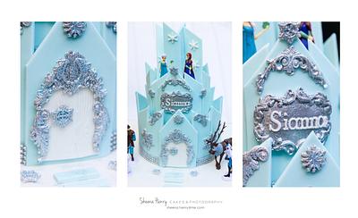 Frozen Castle Cake - Cake by Sheena Henry