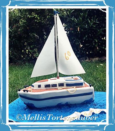 Sailboat for the sixtieth birthday - Cake by MellisTortenzauber