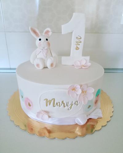 Cute bunny cake - Cake by Tortebymirjana