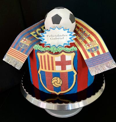 Barcelona - Cake by Snezhana