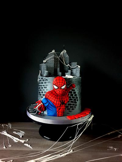 Spider Man - Cake by Radoslava Kirilova (Radiki's Cakes)