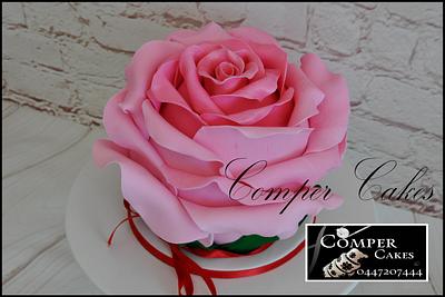 Rose Cake - Cake by Comper Cakes
