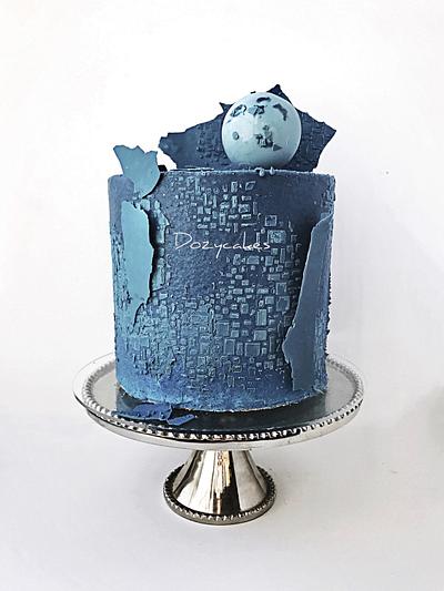 Blue Blue Blue - Cake by Dozycakes