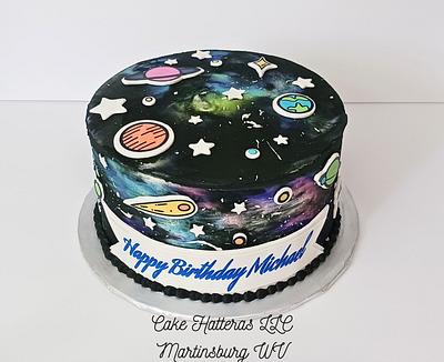 Galaxy Cake - Cake by Donna Tokazowski- Cake Hatteras, Martinsburg WV