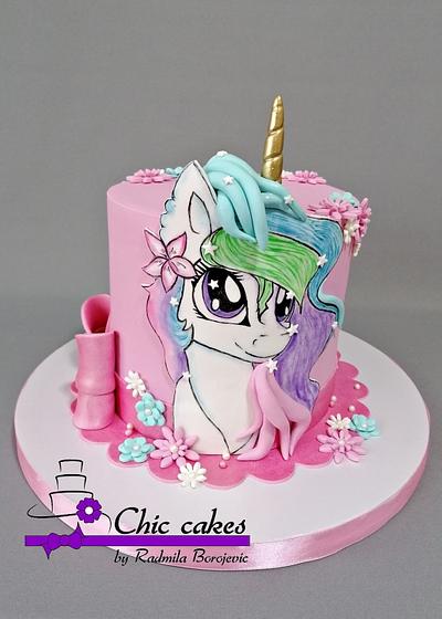 Sweet Unicorn Cake.... - Cake by Radmila