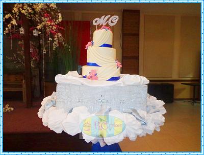 Marvin and Cathy's Wedding Cake - Cake by RC cakes by Maria Rota Cullano