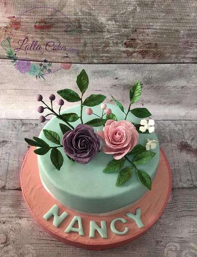 Flower cake - Cake by Lolla cakes