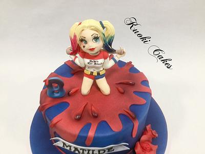 Harley Quinn cake  - Cake by Donatella Bussacchetti