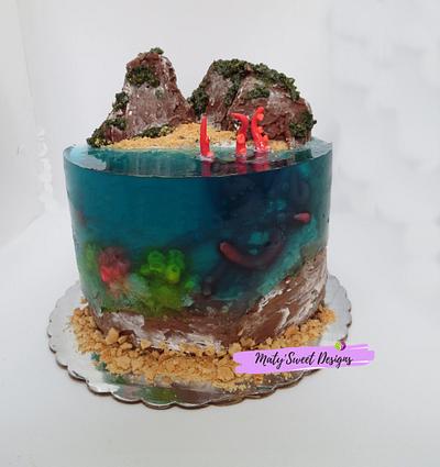 Paradise Isle - Cake by Maty Sweet's Designs