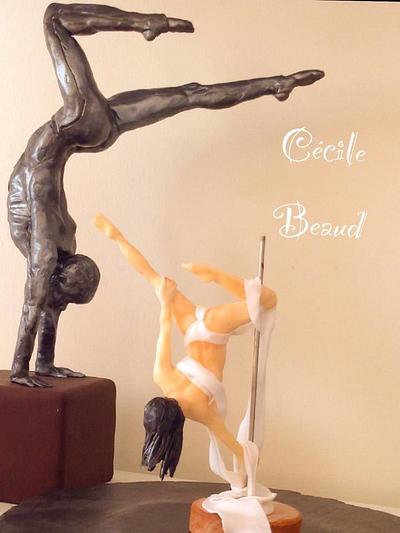Pole Dance :) - Cake by Cécile Beaud