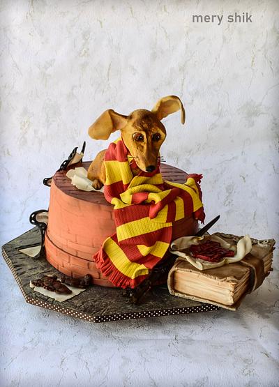 Harry Potter dog cake - Cake by Maria Schick