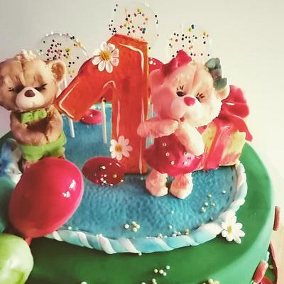 Bear cake - Cake by Desislavako