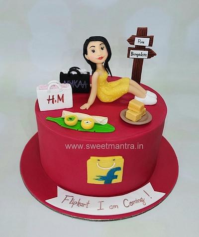 Farewell cake for new job - Cake by Sweet Mantra Homemade Customized Cakes Pune