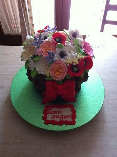Flowers bouquet - Cake by fette di dolcezza
