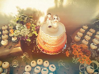Rustic Wedding - Cake by Paladarte El Salvador