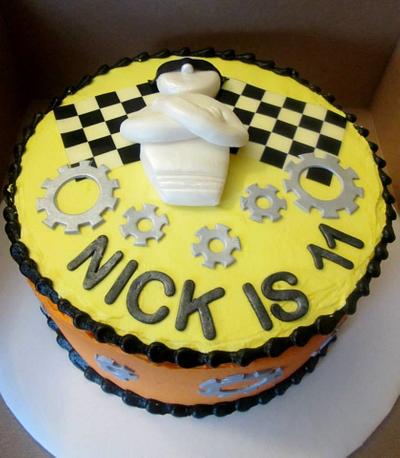 Top Gear Cake - Cake by Christeena Dinehart