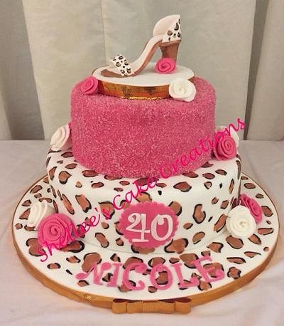 Lady Leopard - Cake by Shellee's Cake Creations