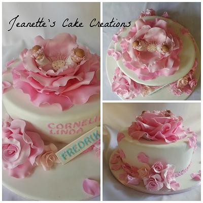 Christening Cake - Cake by Jeanette's Cake Creations and Courses