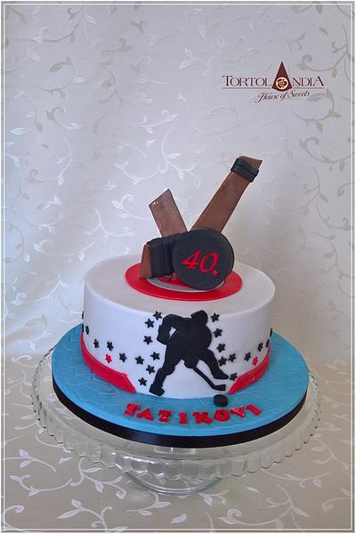 Hockey cake - Cake by Tortolandia