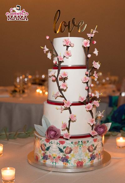 Sugar Blossom Wedding Cake - Cake by Soraya Sweetmama