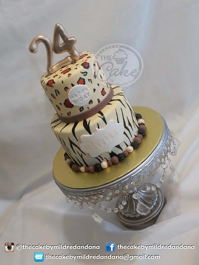 Wild Birthday - Cake by TheCake by Mildred