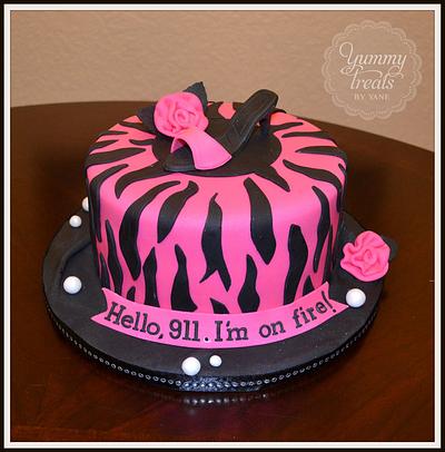 Zebra Cake! - Cake by YummyTreatsbyYane