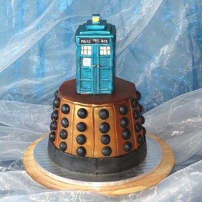 Cake Doctor Who - Cake by Eva Kralova