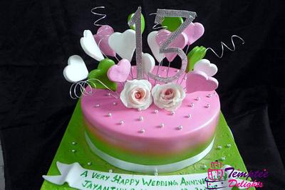 Anniversary Cake - Cake by Anupama Ramesh