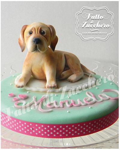 Labrador Cake - Cake by Fatto di Zucchero