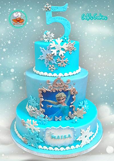 Frozen cake - Cake by Gele's Cookies