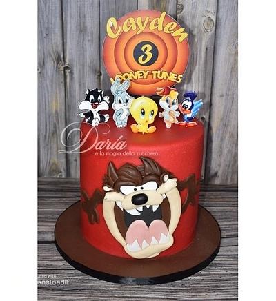 Taz, Tazmanian Devil cake - Cake by Daria Albanese