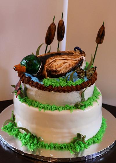 Mallard Cake - Cake by Kellie Witzke
