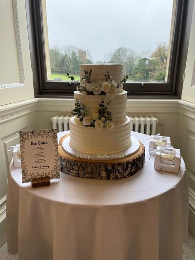 Last wedding cake 2021 - Cake by Penny Sue