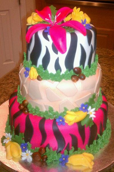 Jungle Safari - Cake by Sweet Creations by Sophie