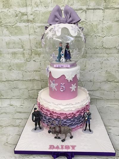FROZEN THEMED  - Cake by Sweet Lakes Cakes
