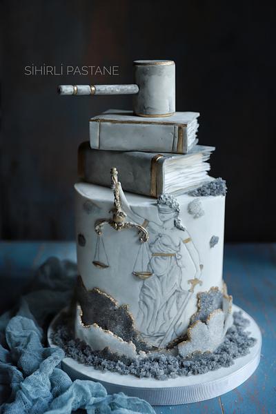 Lawyer Theme Cake – Caramel Sweet Arts