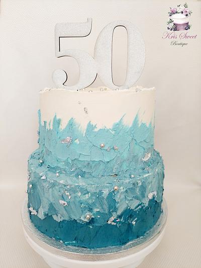 50th birthday cake  - Cake by Kristina Mineva