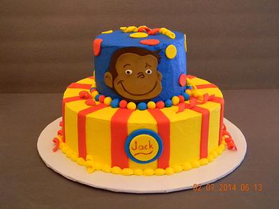 Jack Loves Monkeys - Cake by Cindy Casper