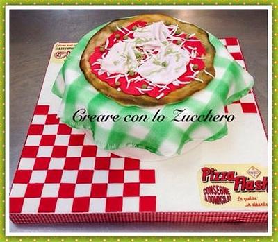 Pizza Cake - Cake by Deborah