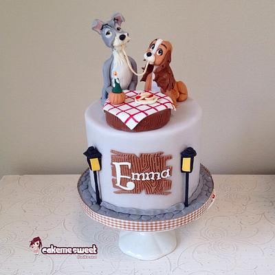 Lady and the tramp - Cake by Naike Lanza