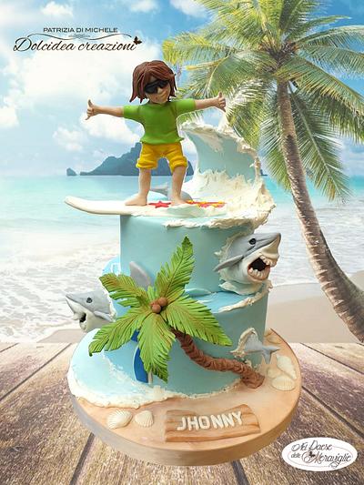 Surf cake - Cake by Dolcidea creazioni