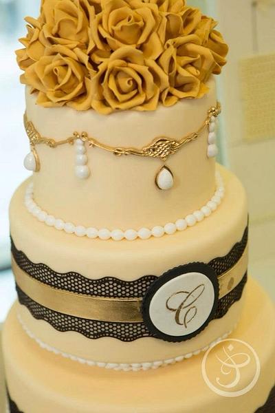 Wedding Cake - Cake by Trudy Melissa Cakes
