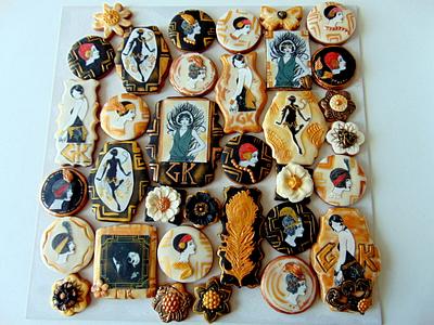 Great Gatsby Cookies - Cake by Valeria Sotirova