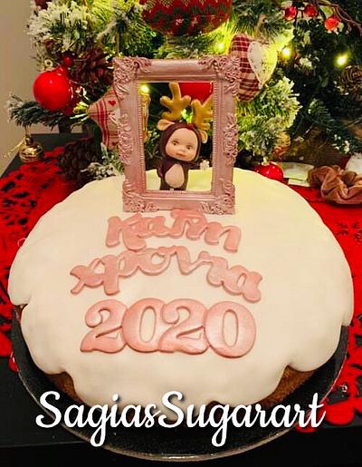 Happy new year cake - Cake by Sagias Spiros