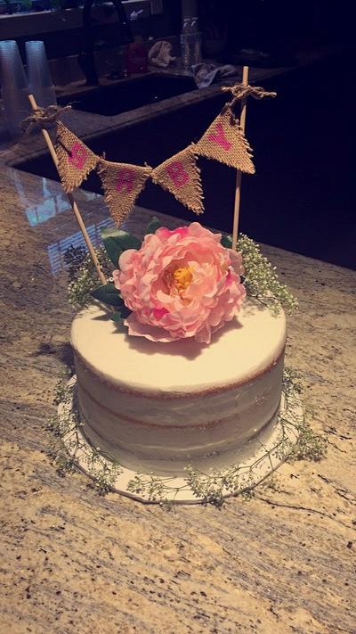 Baby shower, wedding cake - Cake by monacakes