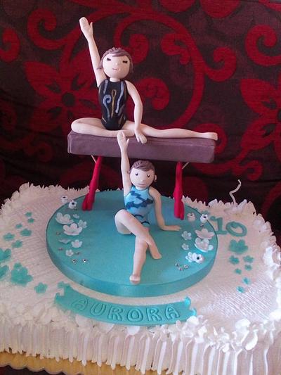 GINNASTICA ARTISTICA - Cake by FRANCESCA